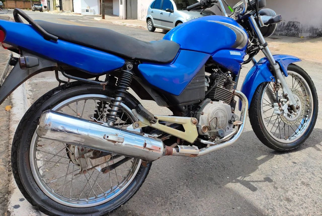 YBR 125 ED Azul - Foto 4