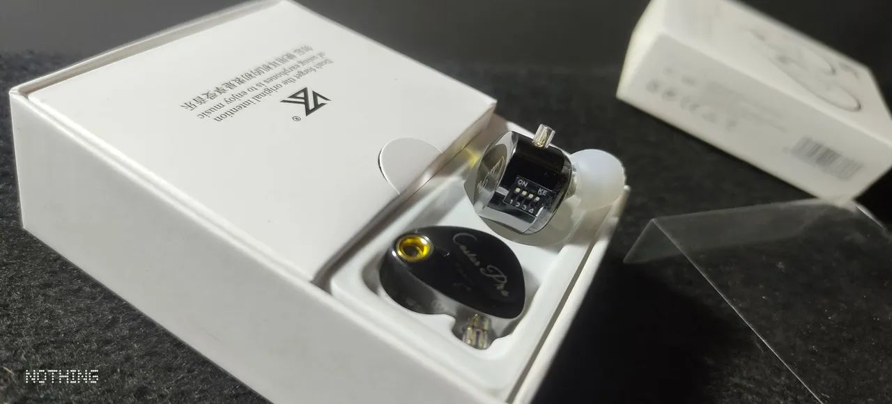 KZ Castor Pro - Alta Fidelidade  - Cabo P3 com Microfone e adap P3 P/ USBC com DAC 32 Bits - Foto 2