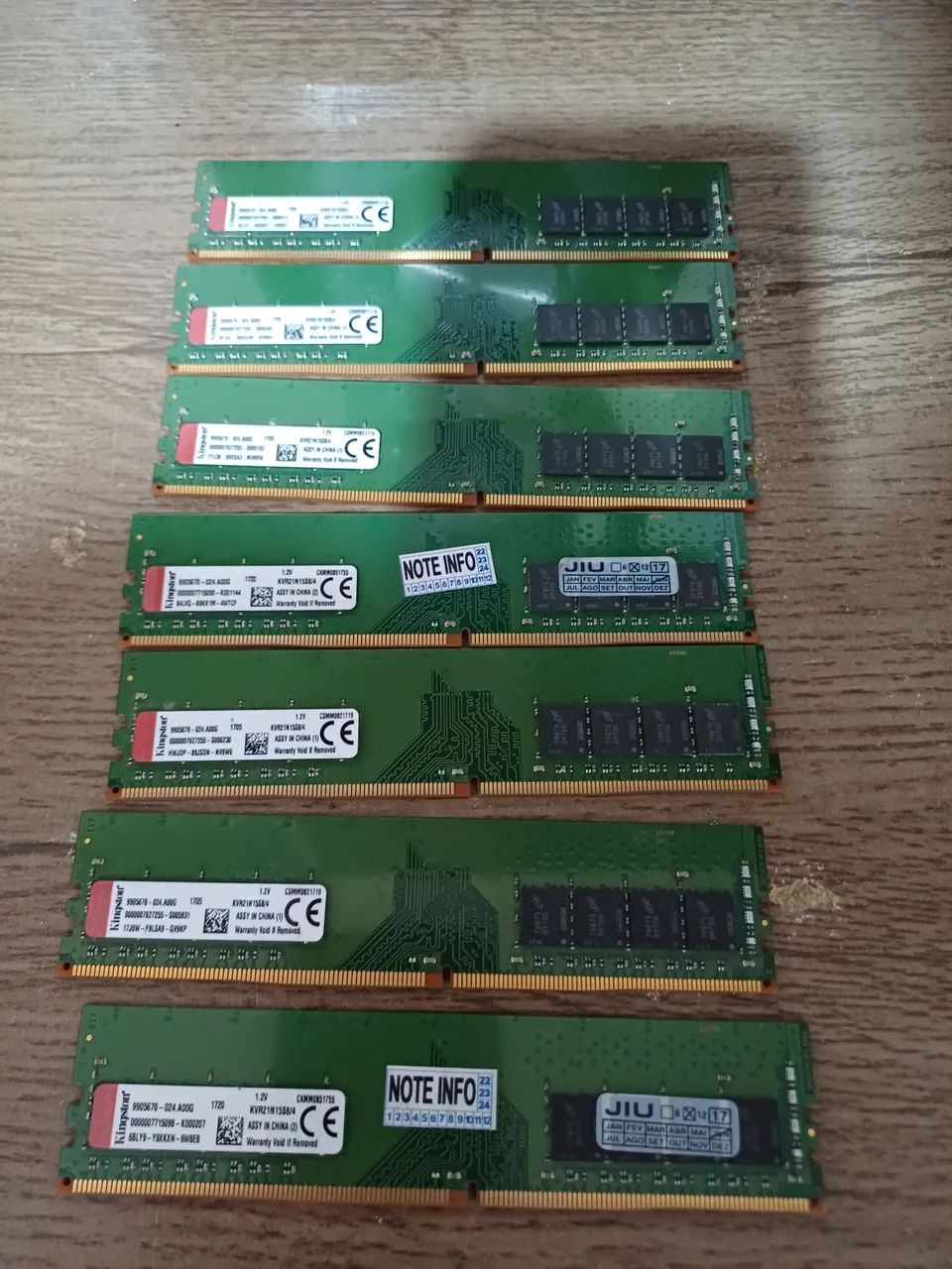 Memoria ddr4 de 4 gigas pc 