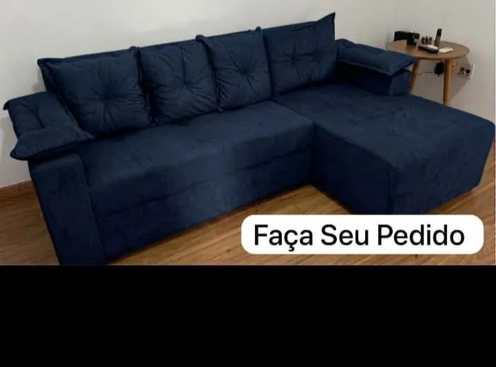 Sofá em tecido suede,pagamento no ato da entrega,contato *