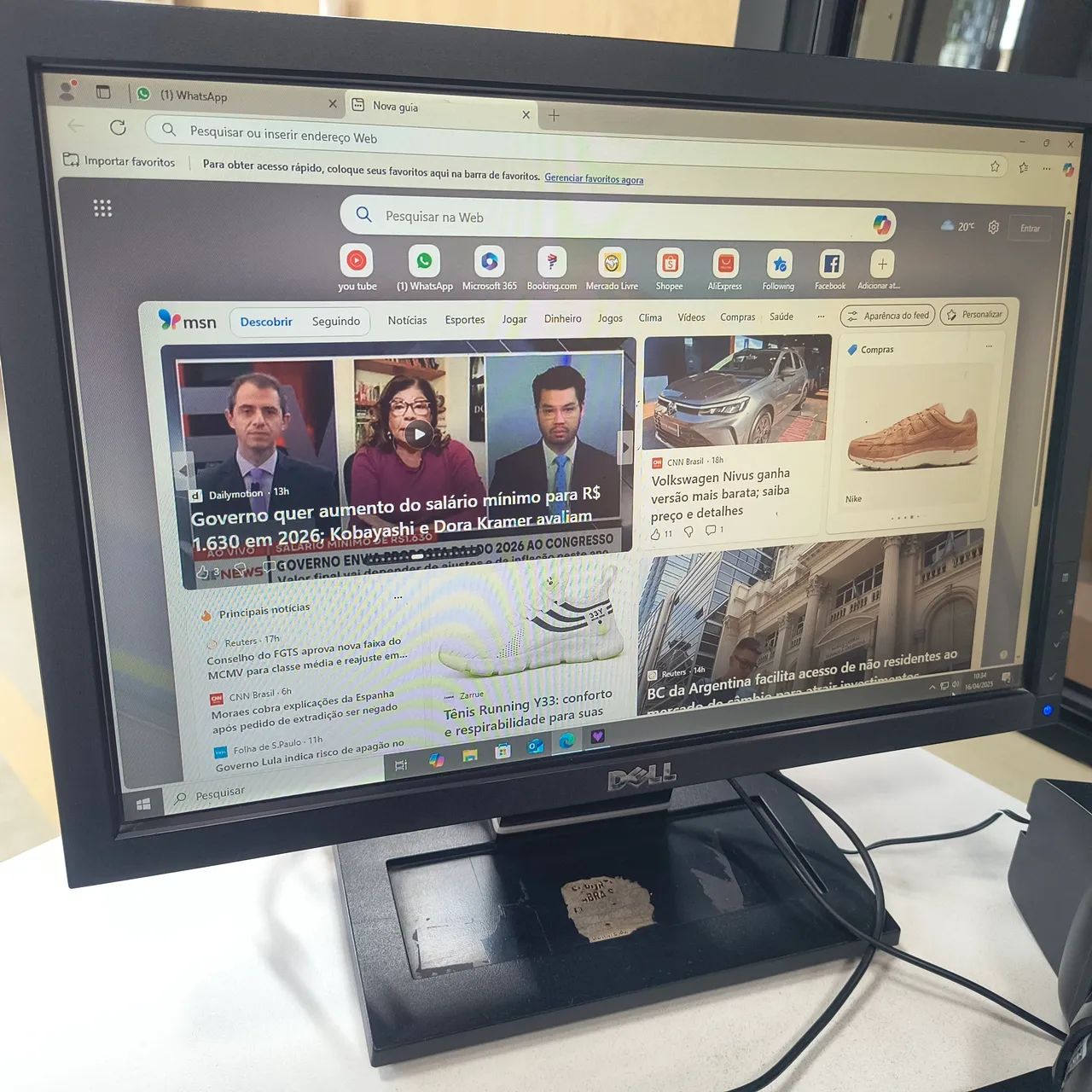 Monitor Dell 19 Polegadas 