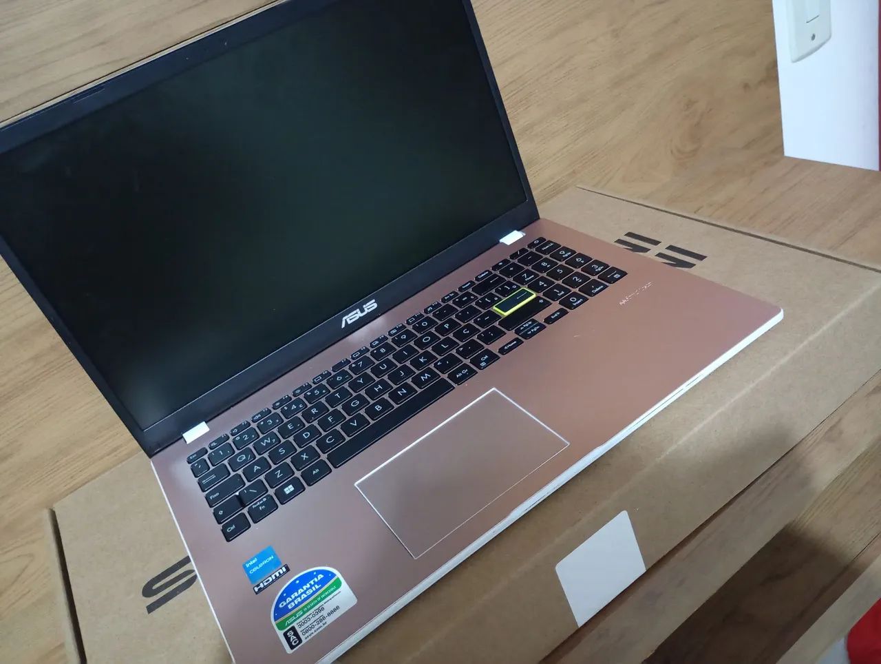 Notebook Asus 3 meses de comprado na garantia 