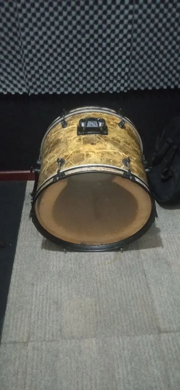 Bumbo de bateria aro 20, Ótimo para barzinho!!! - Foto 4