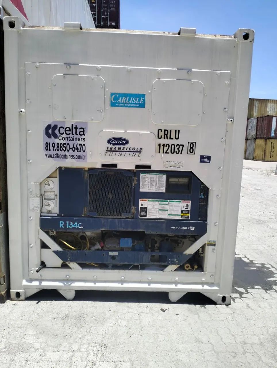 Vendo Container Refer 40' pés, Refrigerado e congelado.