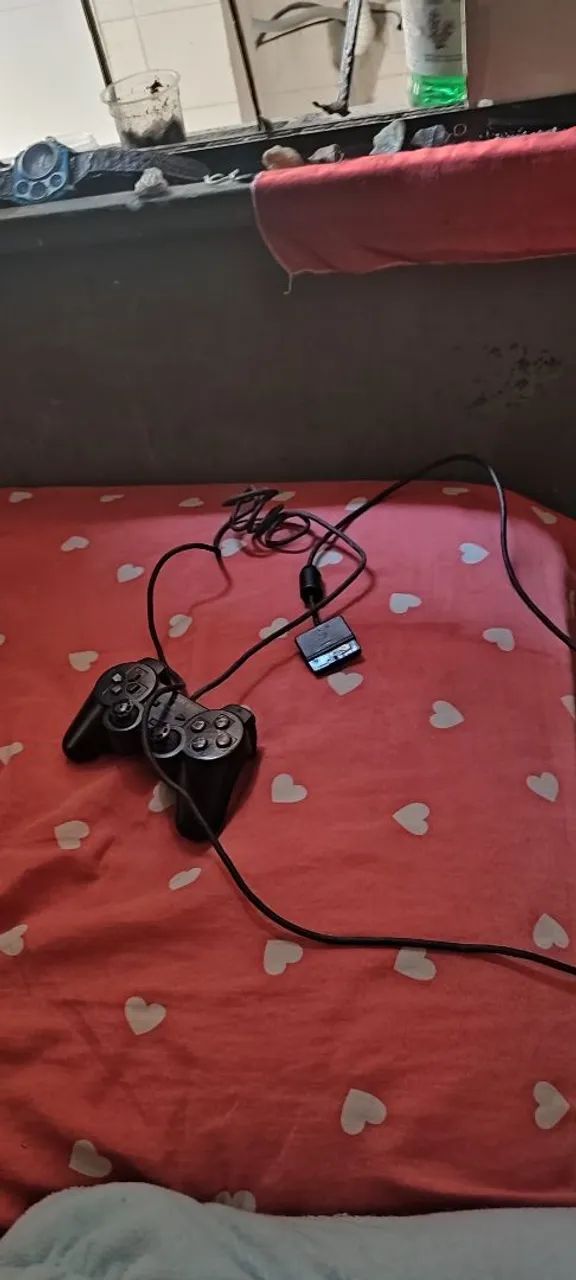 Controle ORIGINAL funcionando perfeitamente e extremamente conservado do PlayStation 2