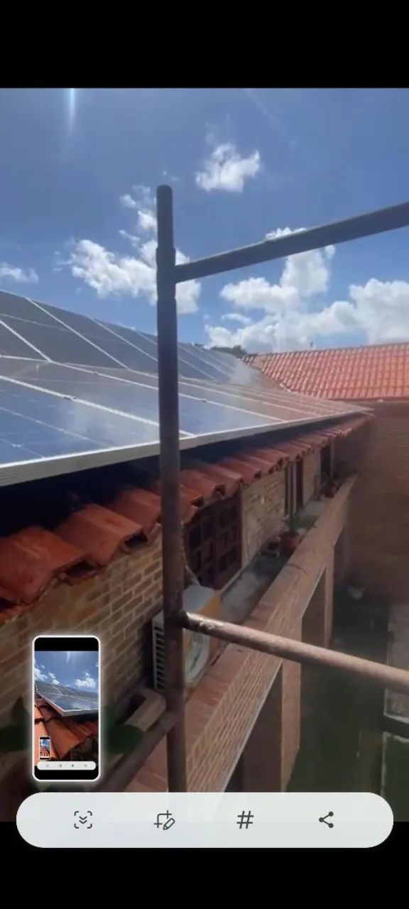 Limpeza de placas fotovoltaica e telhados  - Foto 3