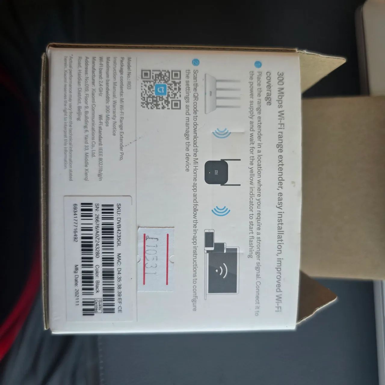 Repetidor De Sinal Xiaomi Mi Pro 300m Plug Tomada Br Premium - Foto 3