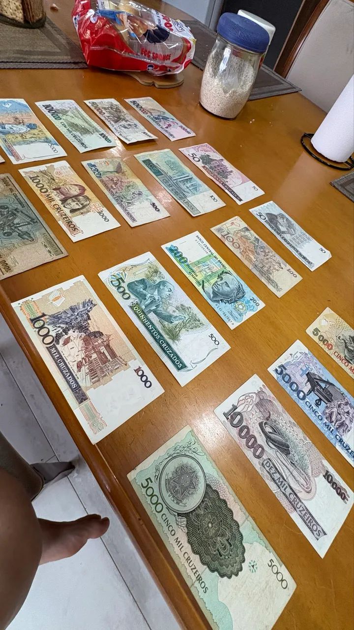 Lote Completo de Notas Históricas do Brasil (Desapego) - Foto 5