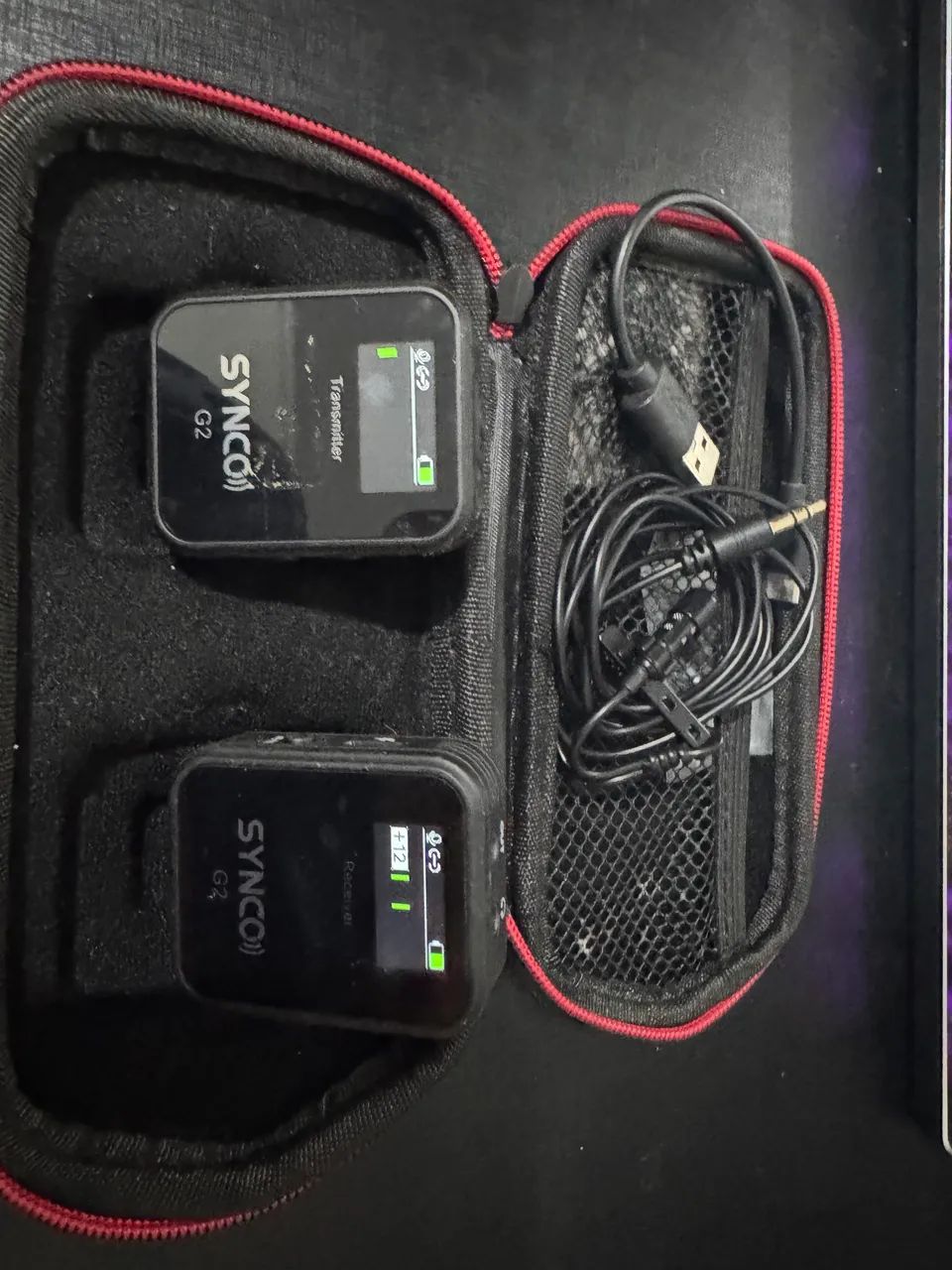 Microfone de lapela sem fio marca synco A2 - Foto 3