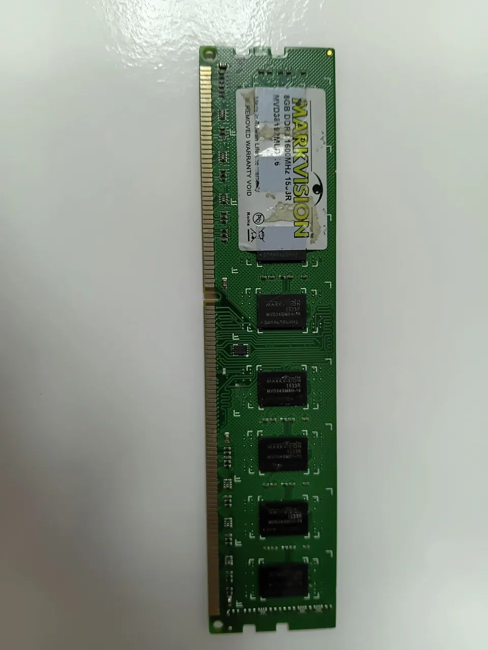 Memória RAM 8GB DDR3 1600MHz Markvision Desktop PC3-12800 - Foto 3
