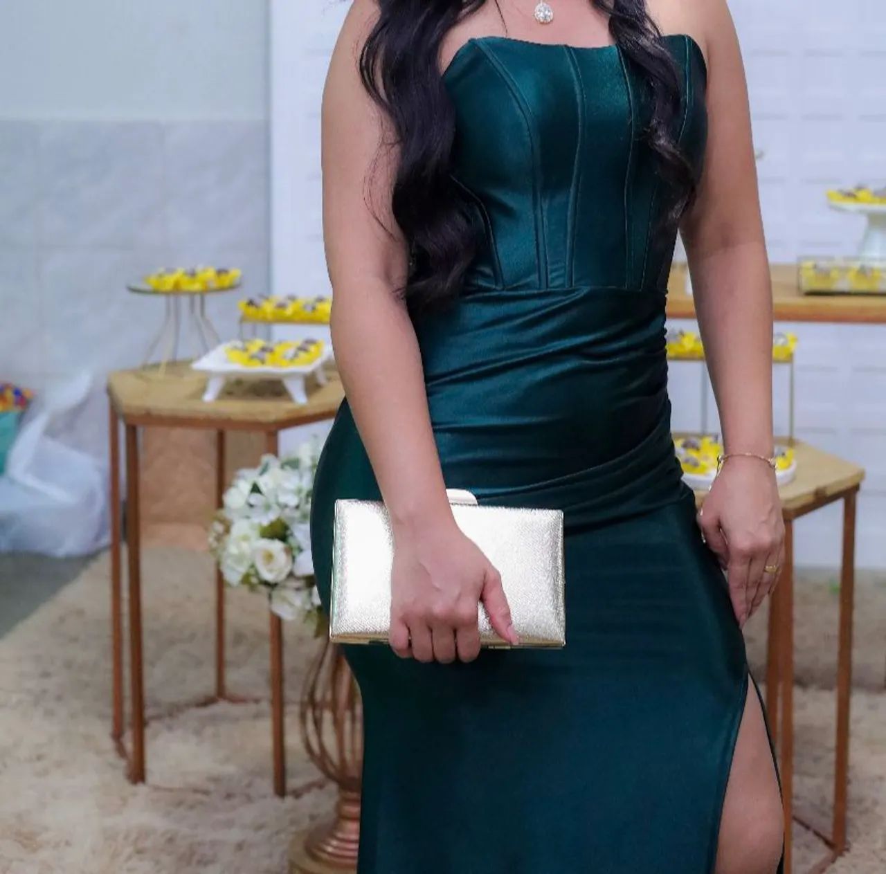 Lindo vestido verde  - Foto 4