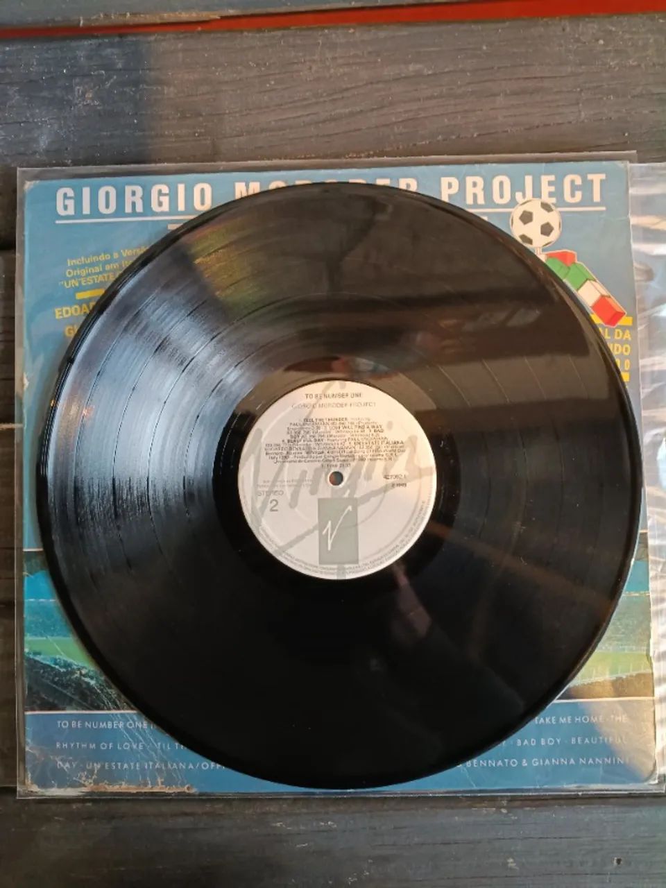 Vinil Giorgio Moroder Project To Be Number One Impecável - Foto 2