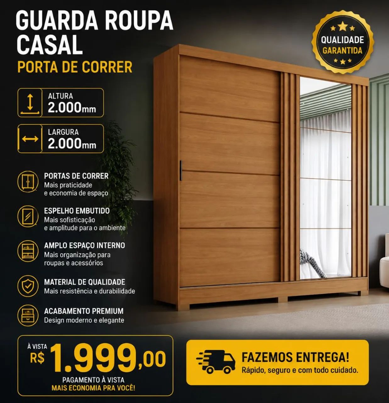 guarda roupa casal 
