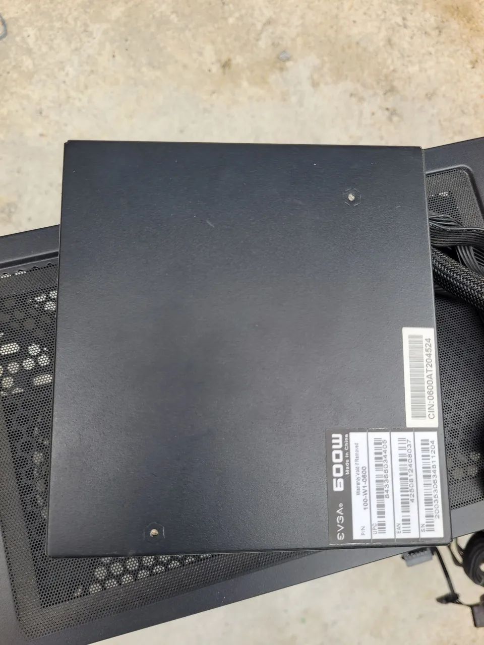 Fonte ATX da EVGA 600w 80plus prata - Foto 4