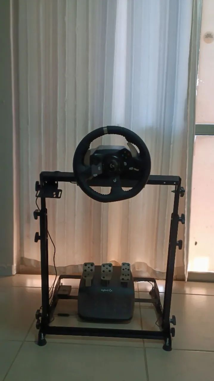 Volante Logitech g920 com suporte  - Foto 3