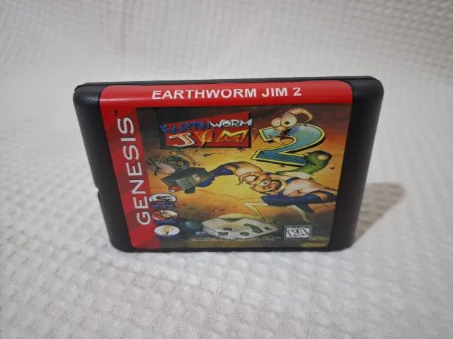 JOGO MEGA DRIVE EARTHWORM JIM 2