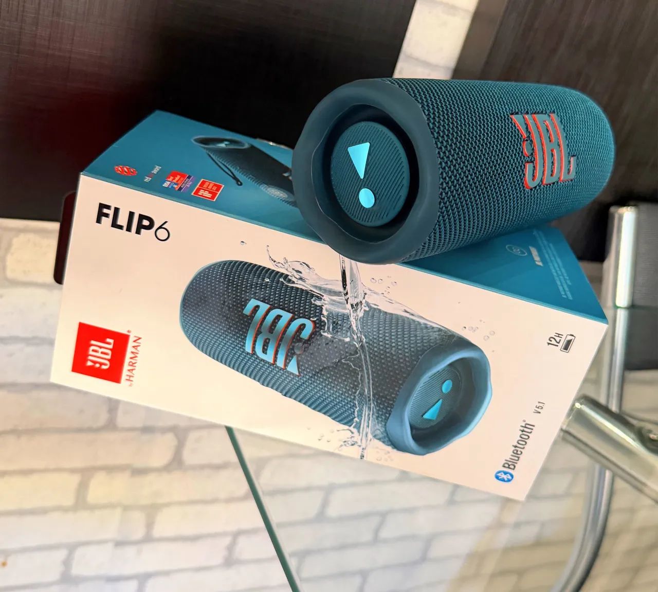 Jbl flip 6 caixa de som jbl - Foto 5