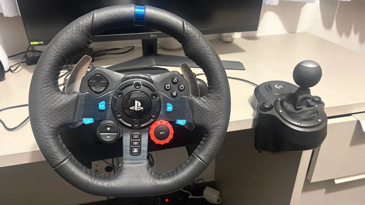 Volante G29 + câmbio  - Foto 4