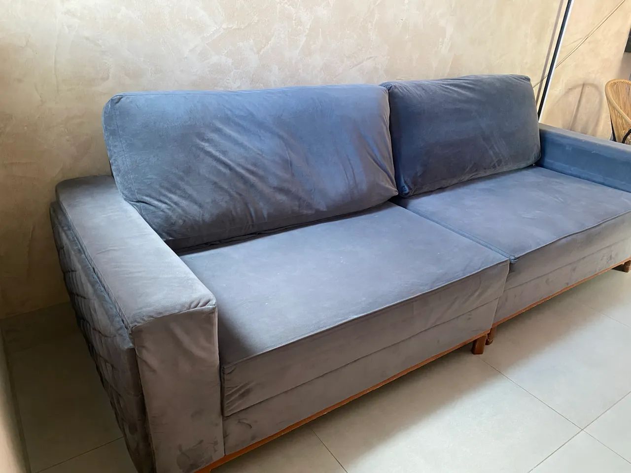 Vendo sofá cinza  - Foto 2