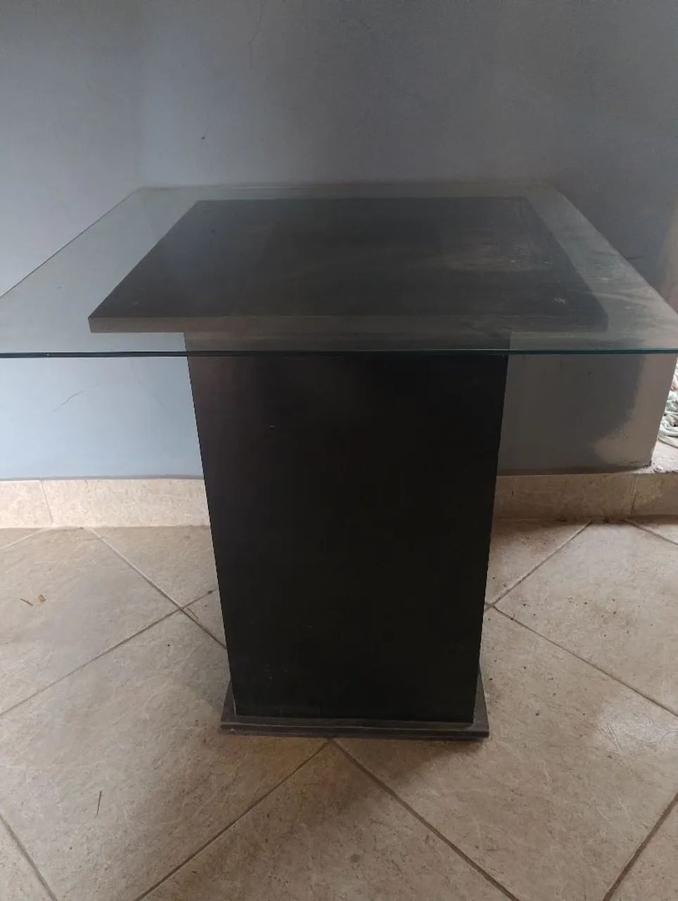 Mesa MDF com tampo de vidro  - Foto 4