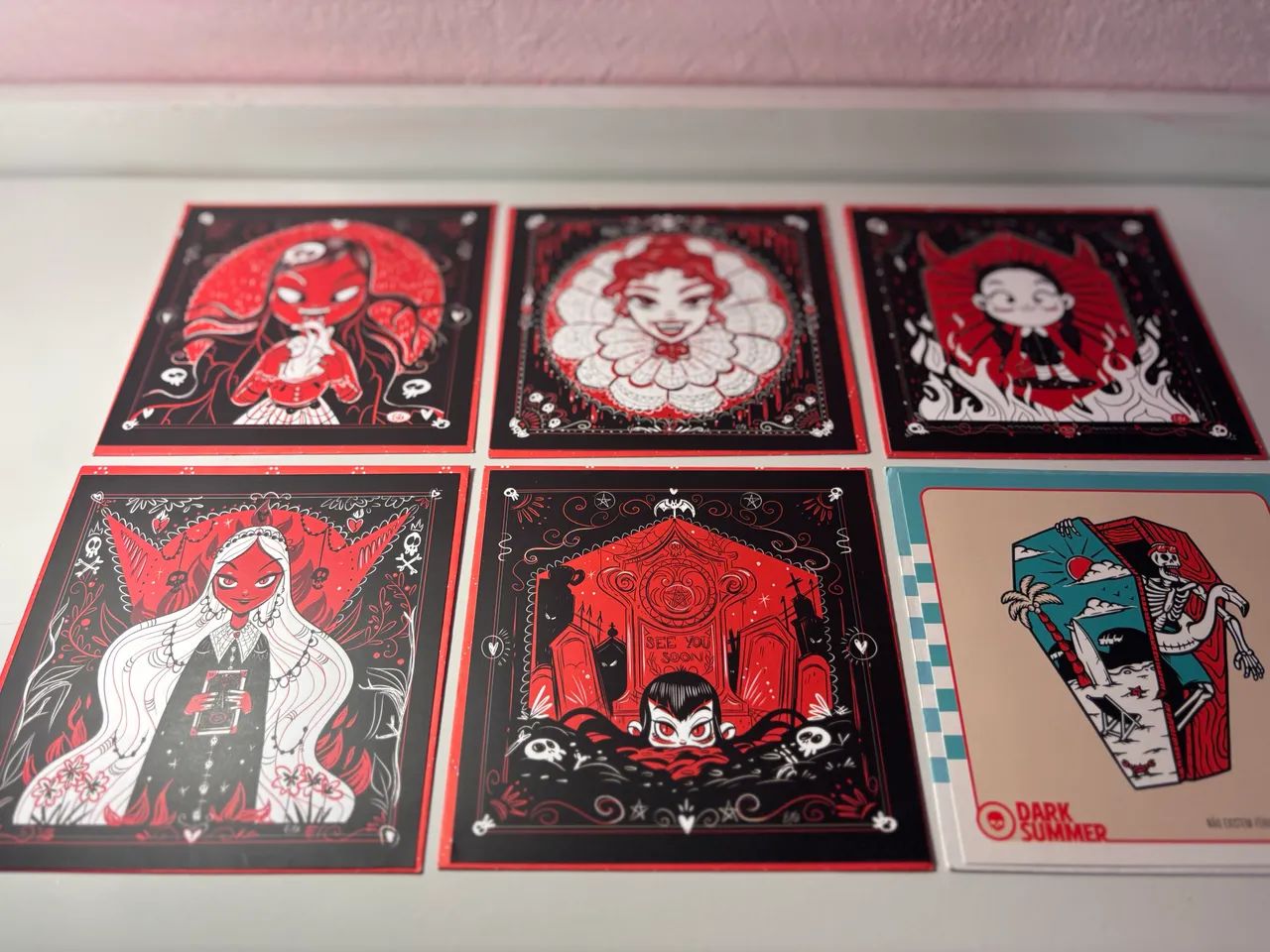 6 DarkCards colecionáveis da Darkside  - Foto 2