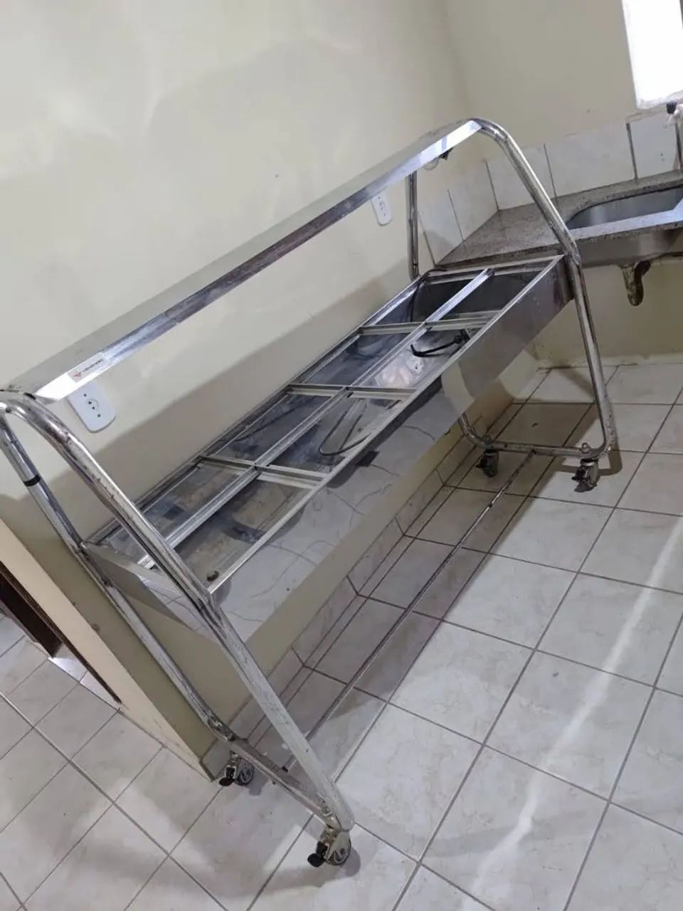Buffet Inox sem cubas 