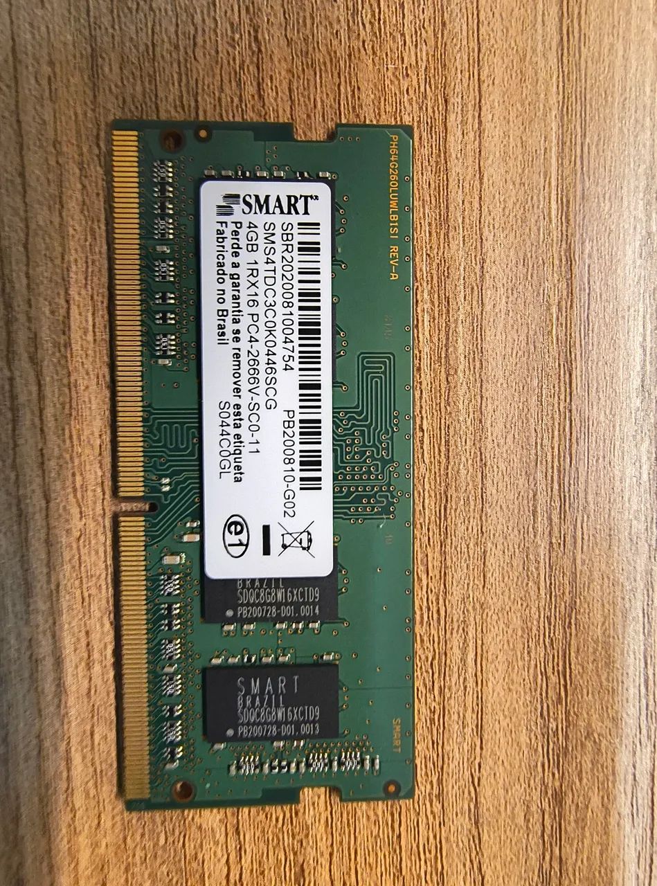 Memória ram de 4GB, ddr4, Lenovo  - Foto 2