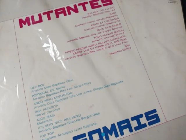 LP Mutantes: Algo mais - Rock Nacional - Disco novíssimo!!! - Foto 2
