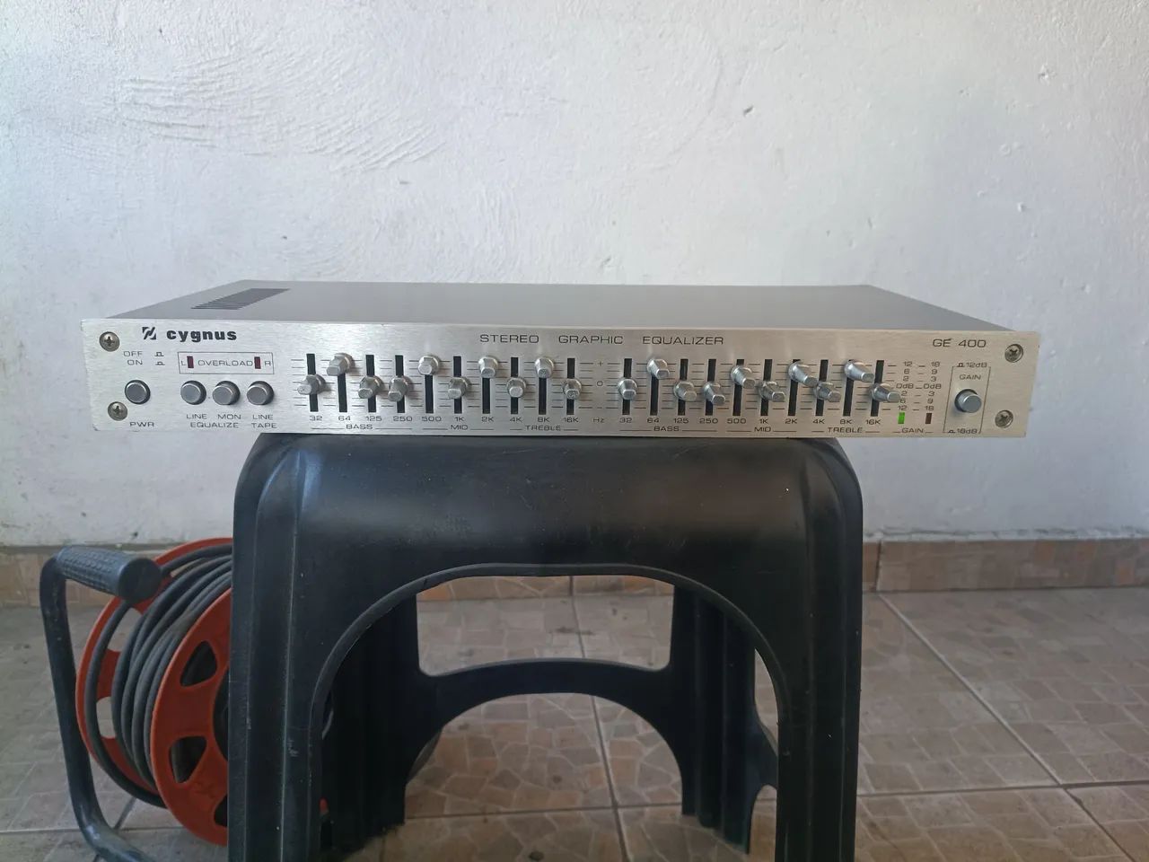 !!!!!!equalizador cygnus ge-400 zerado!!!!!!!!!