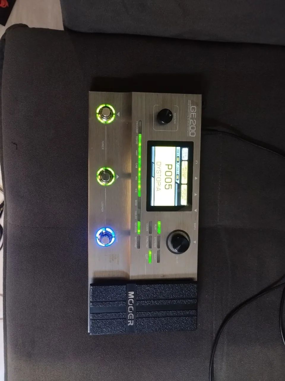 Pedaleira de guitarra Mooer GE 200 - Foto 6