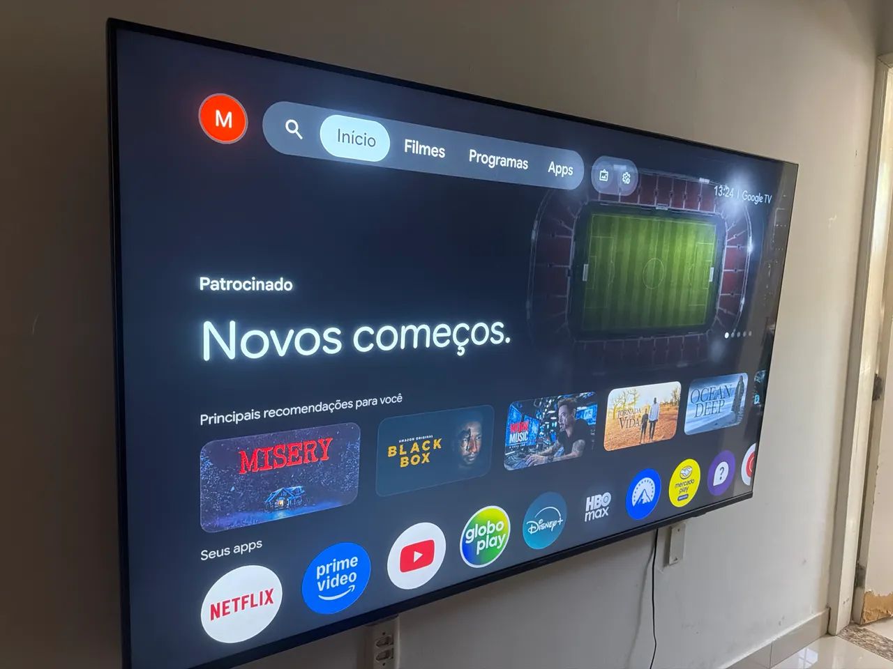 Vende se Tv Philco 75 Polegadas . Funciona perfeitamente. Acompanha Caixa  - Foto 2