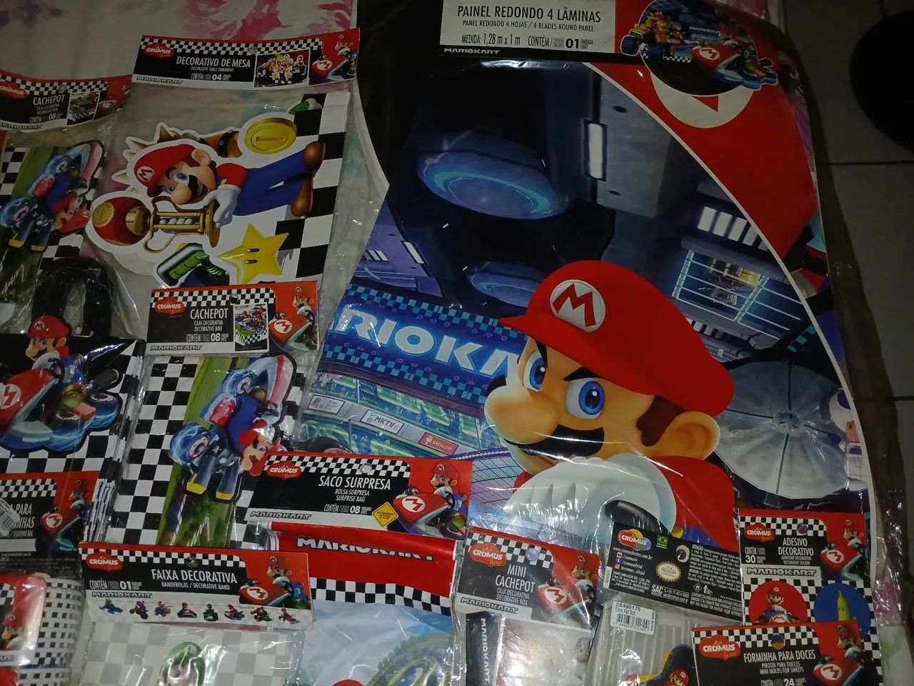 Kit completo de aniversário Mario bros