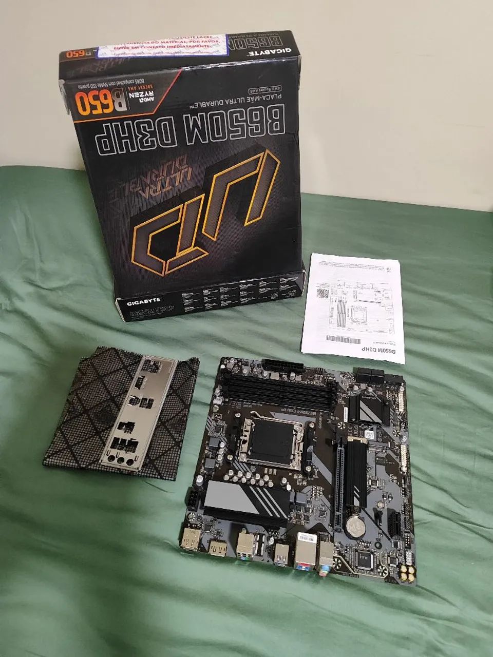 Kit Placa mãe B650 e Processador AMD Ryzen 5 - Foto 4