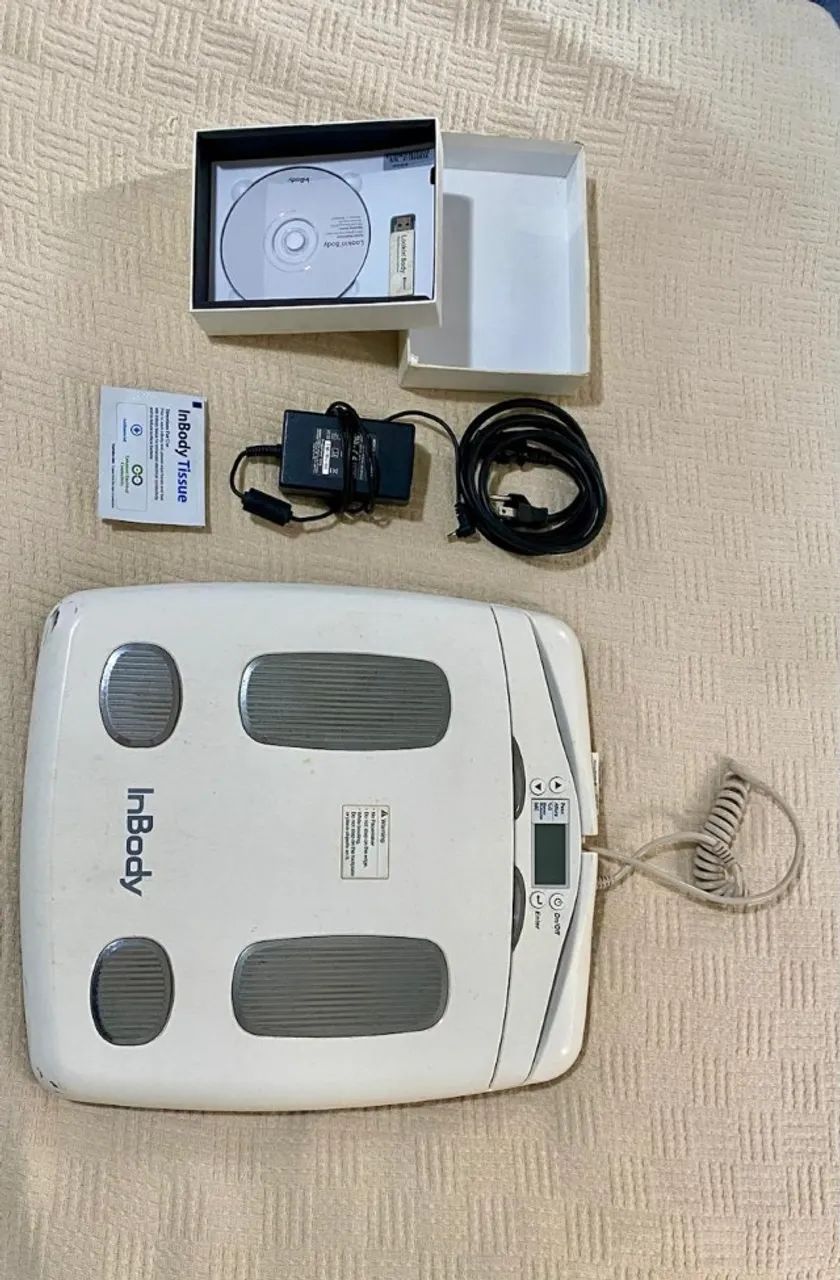 Inbody 120 Balança De Bioimpedância Profissional Portátil Branco 127/220v (usada) - Foto 3