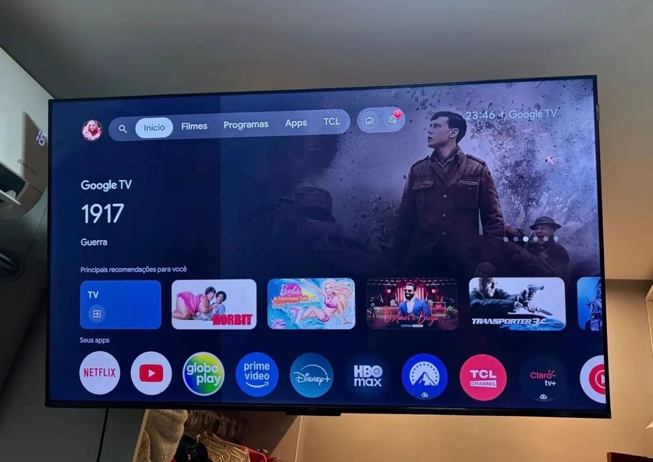 Tv TCL QLED 50 POLEGADAS - Foto 3