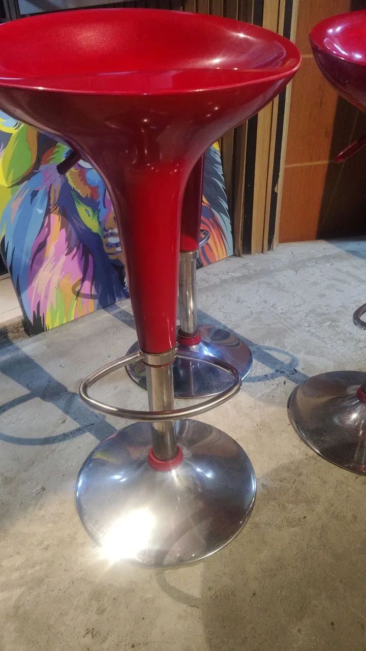Banqueta vermelha  - Foto 2