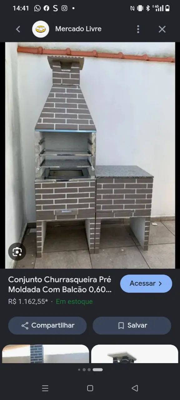 churrasqueira pre moldada 