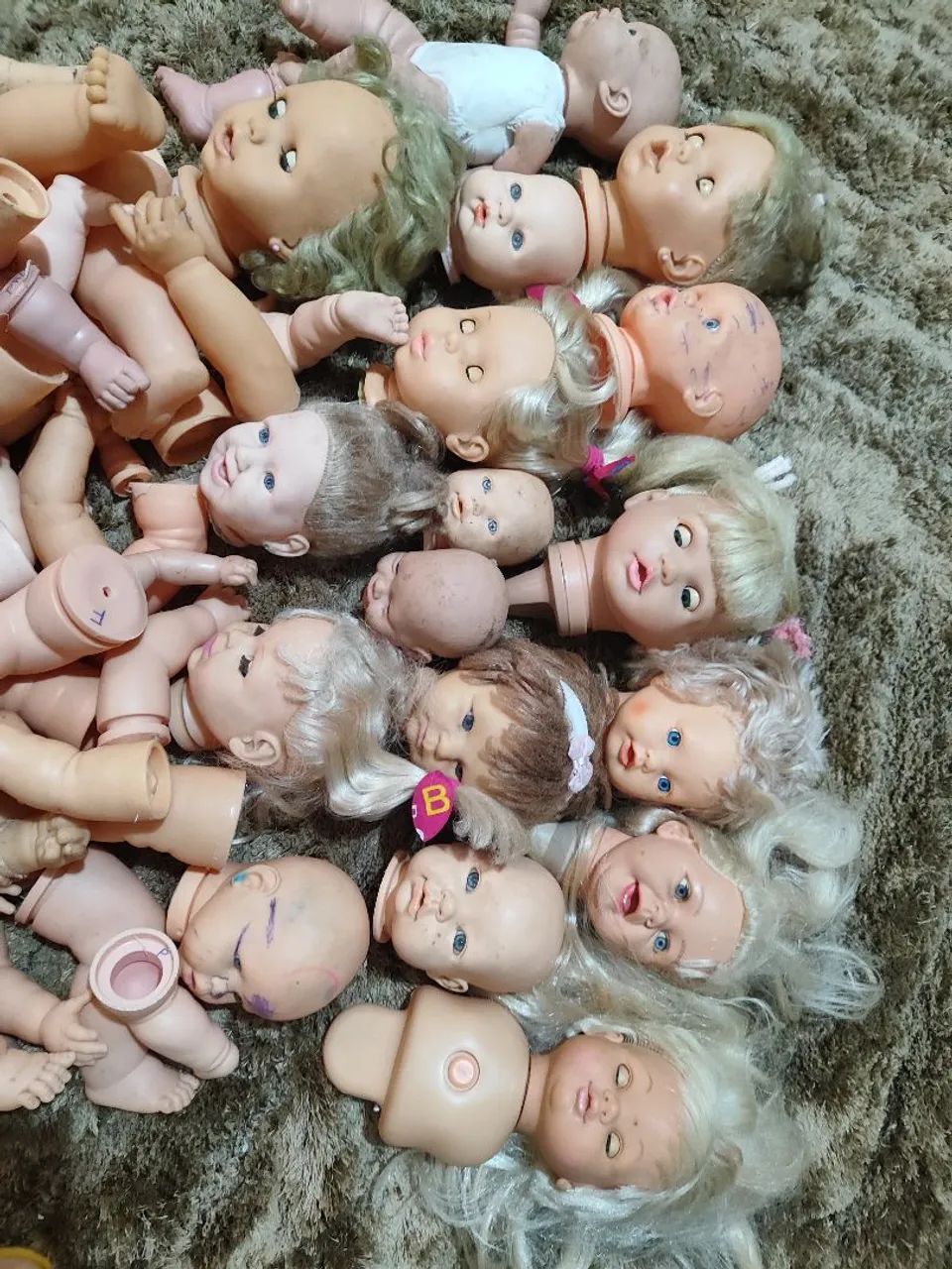 Lote de boneca para restauração - Foto 4