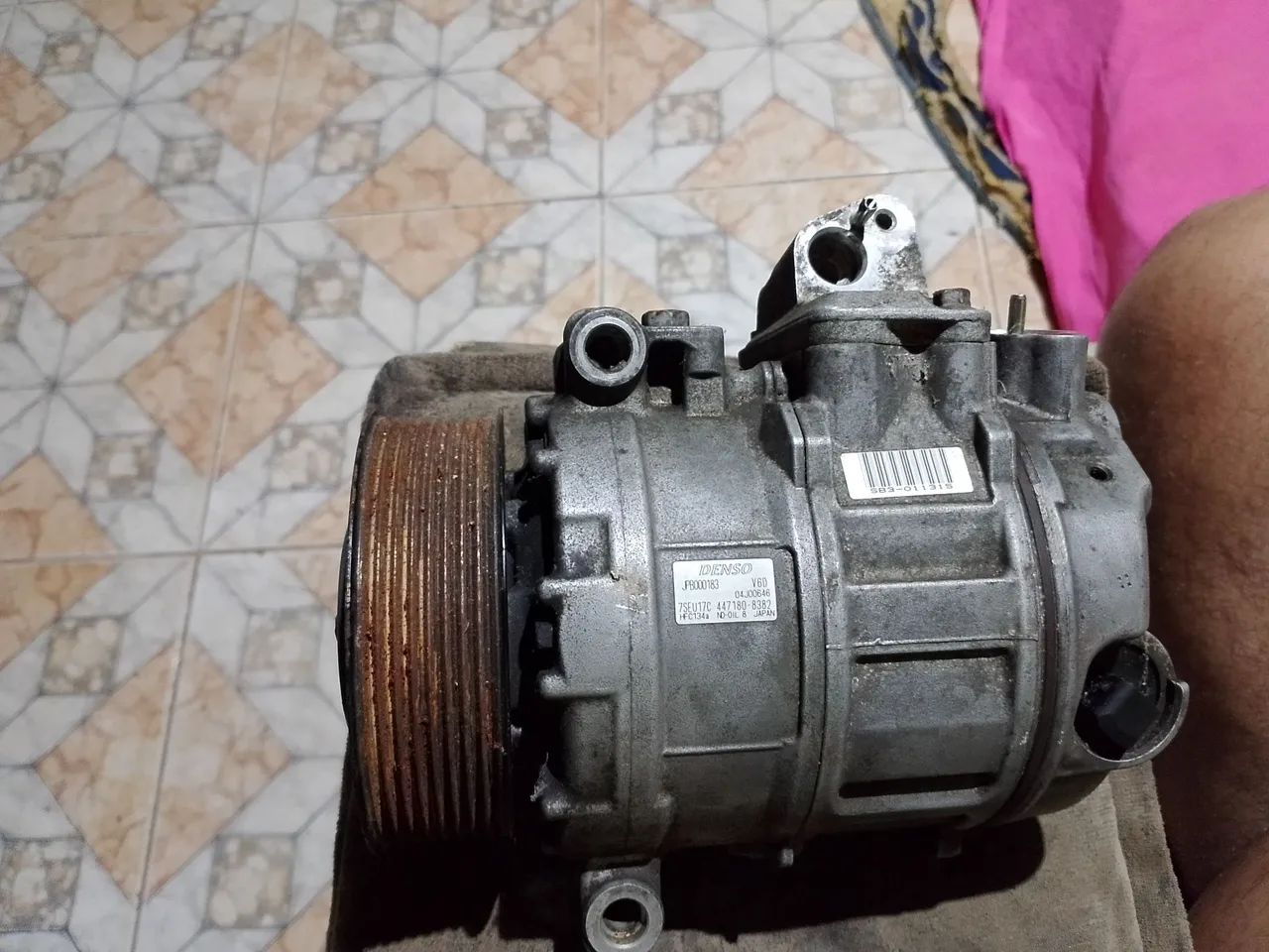 Compressor ar condicionado Discovery 3 e 4 - Foto 5