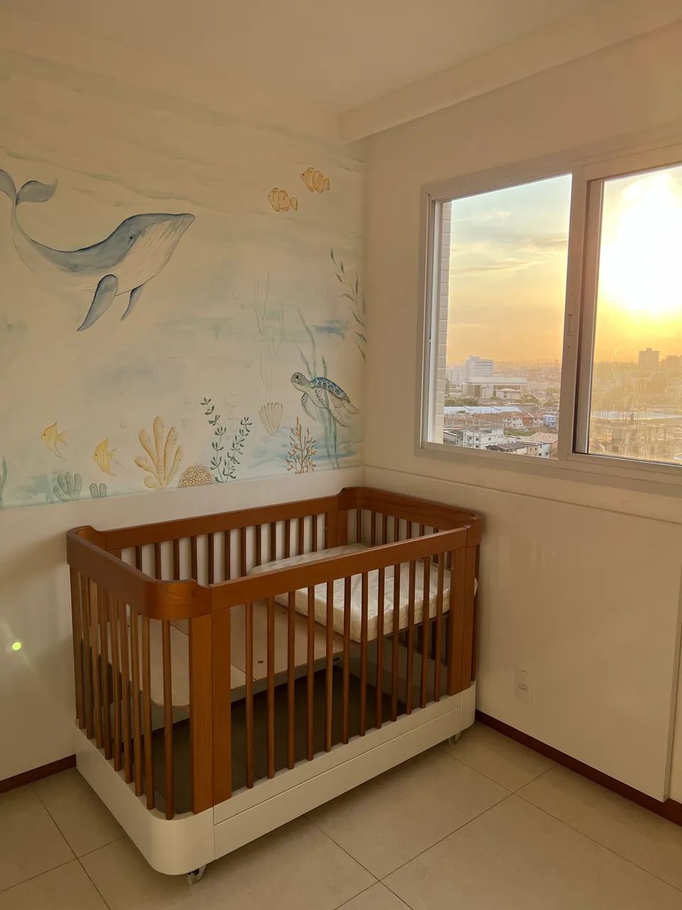 Berço americano sathler baby - mini berço até mini cama - Foto 2