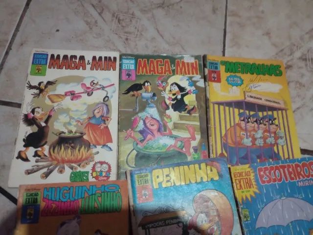 GIBI LOTE DE 11 HQS EDIÇÃO EXTRA ABRIL  - Foto 2