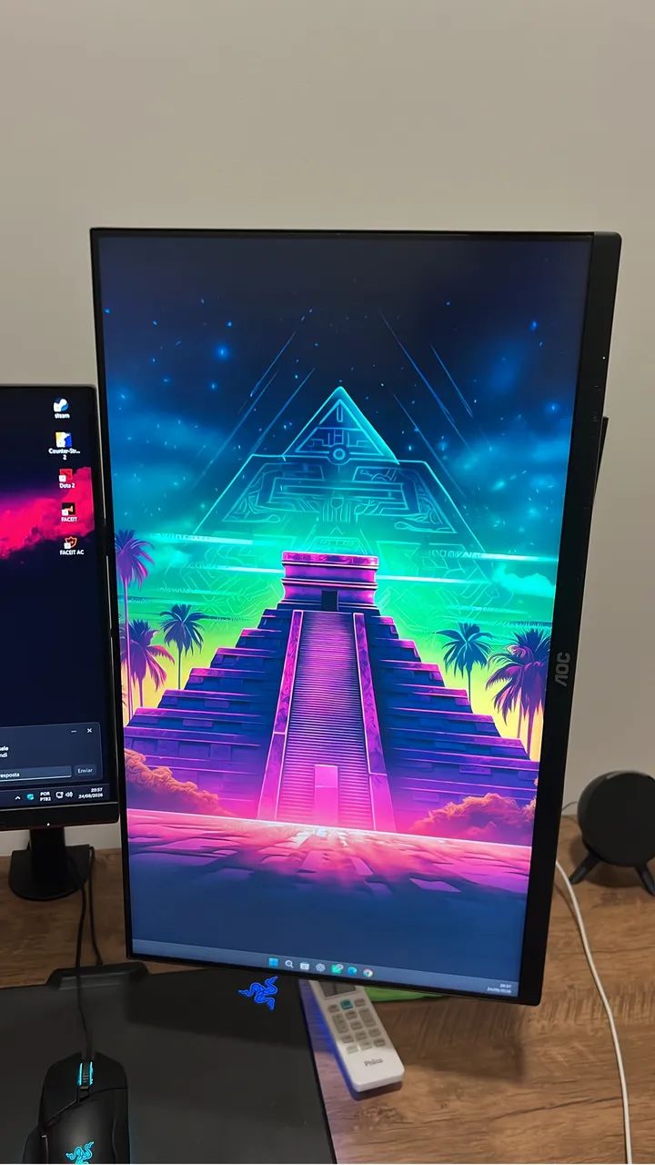 Monitor AOC 75HZ 24 Polegadas - Foto 2