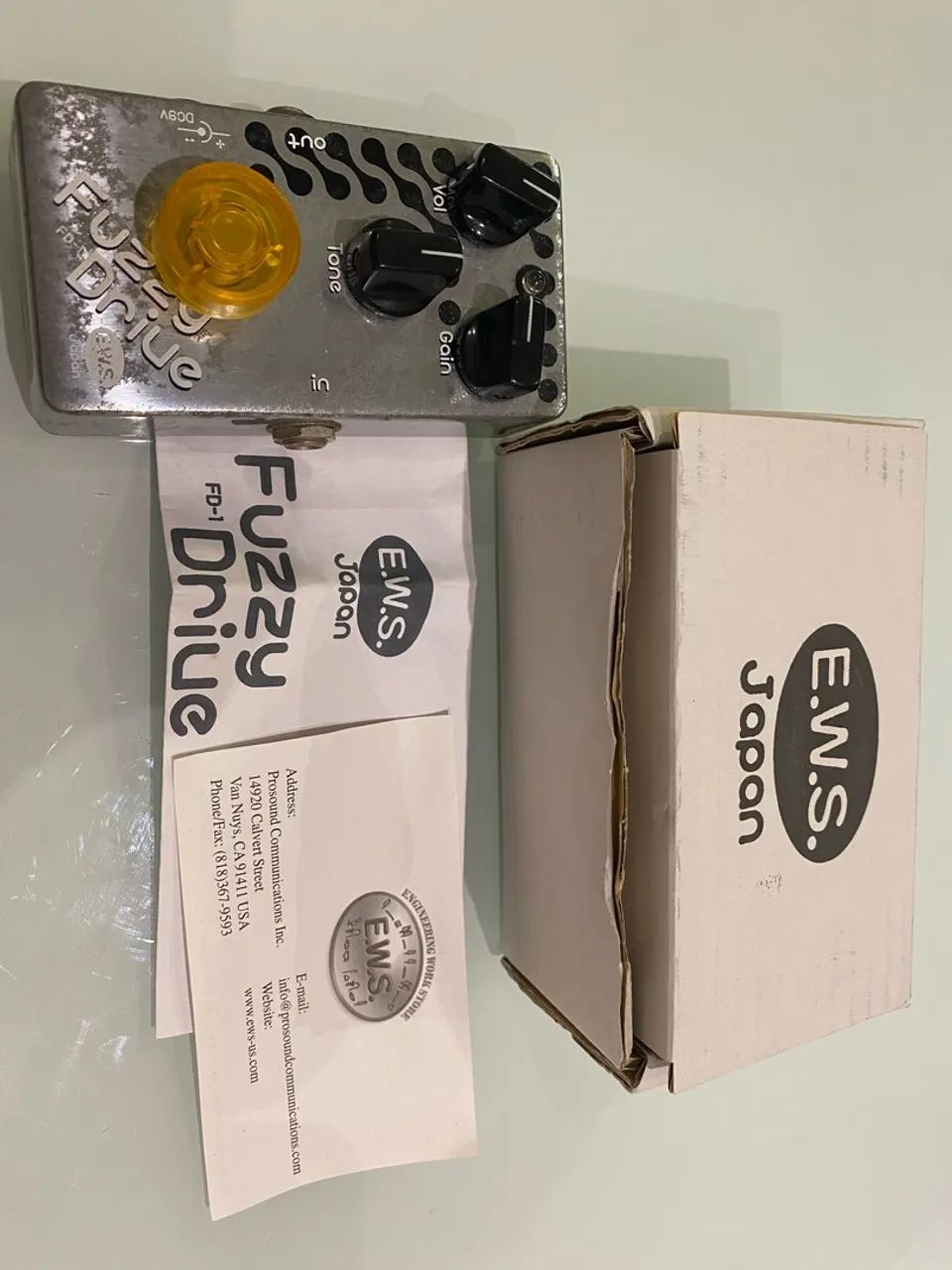 Pedal fuzzy drive EWS - Instrumentos musicais - Boa Viagem, Recife