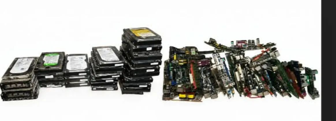 Lote placa computador e hd +- 55 pcs