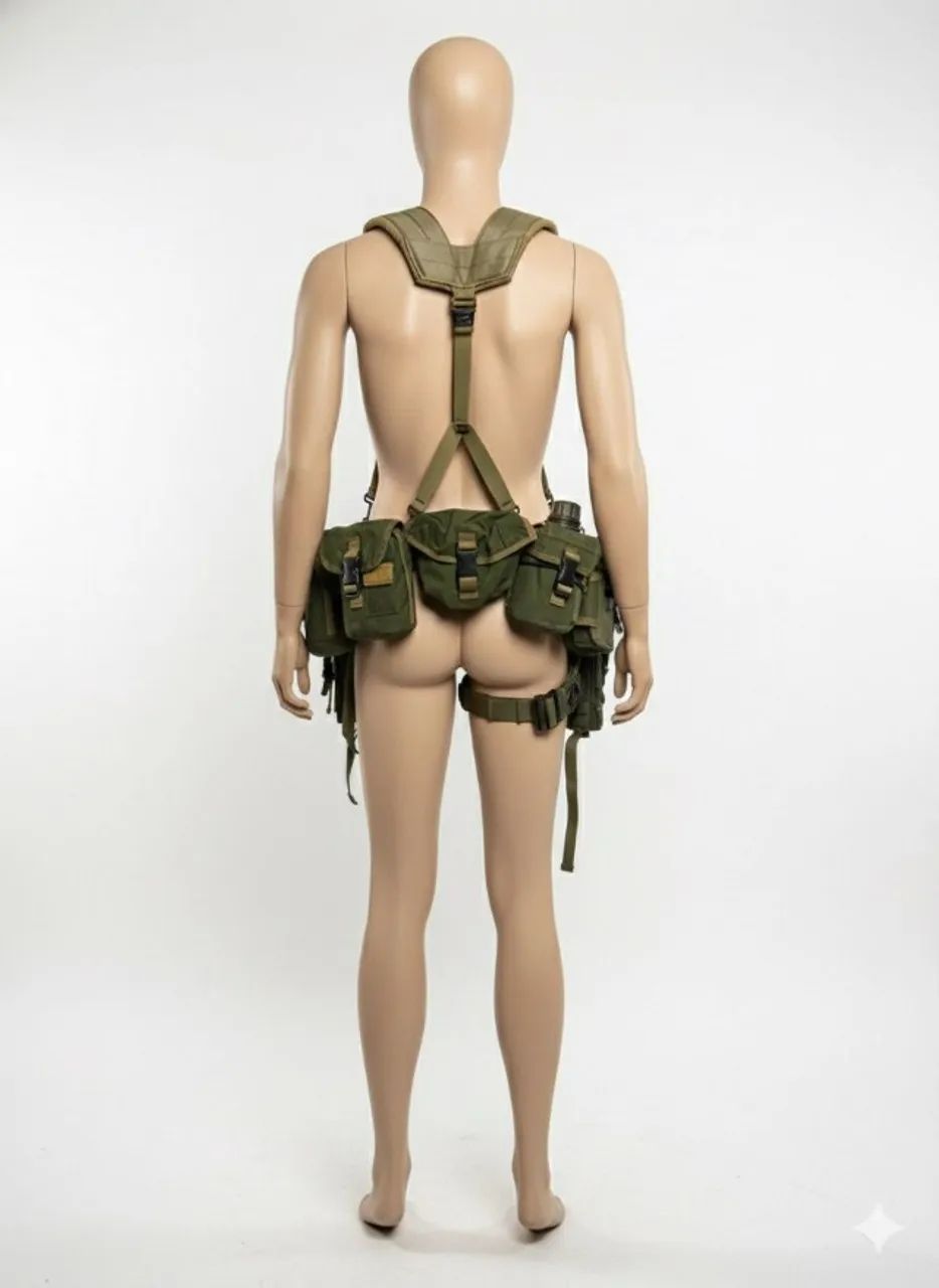 Cinto tátito NA + suspensório em Y e acessórios Bda Pqdt - Foto 3