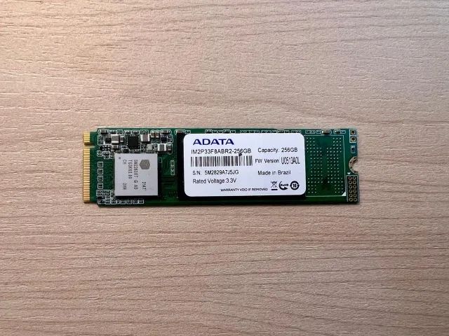SSD m2 256gb Adata Original Acer Nitro - Em excelente estado 