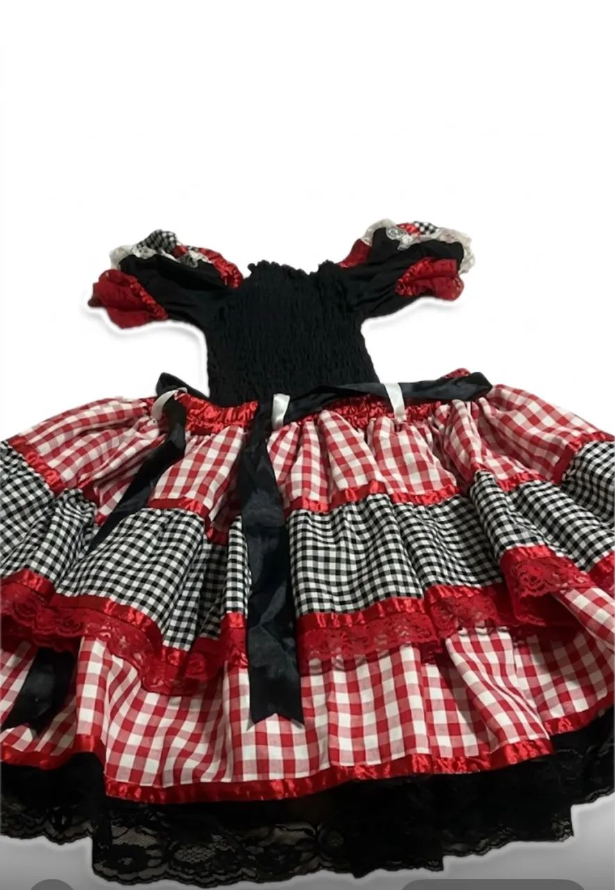 Vestido de quadrilha - Junino