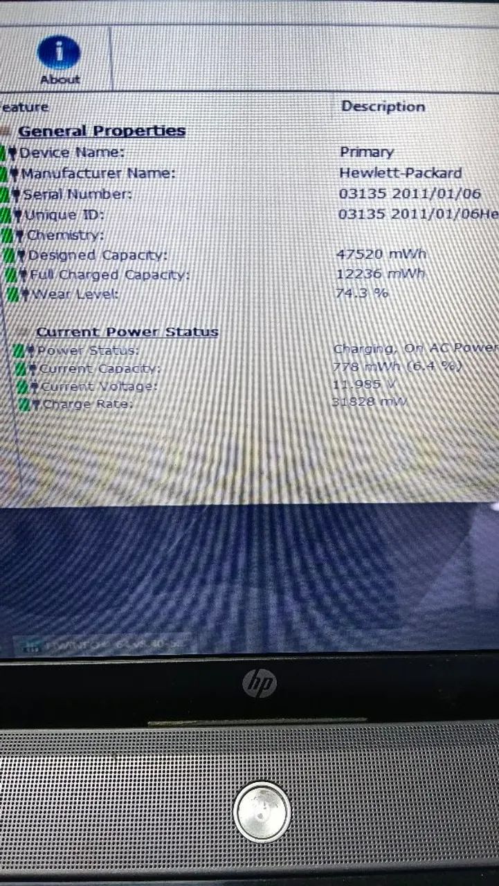 Notebook Hp 420 com defeito  - Foto 4