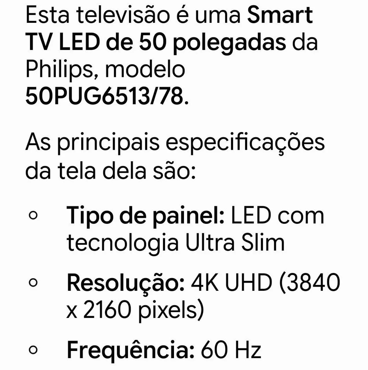 TV SMART PHILIPS 50 POLEGADAS - Foto 4