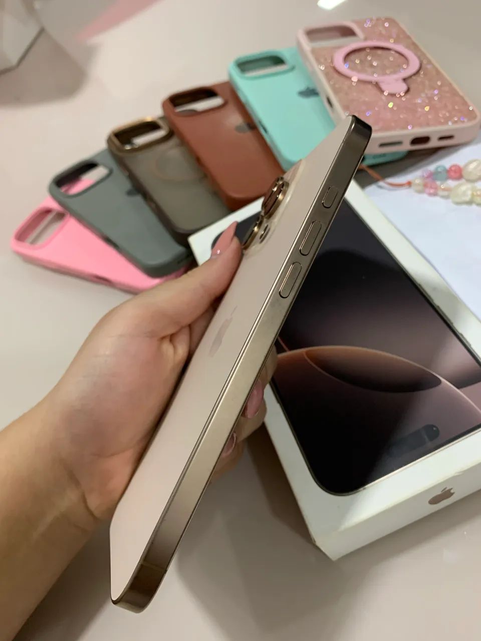 IPHONE 16 PRO MAX CAIXA E NOTA  - Foto 4